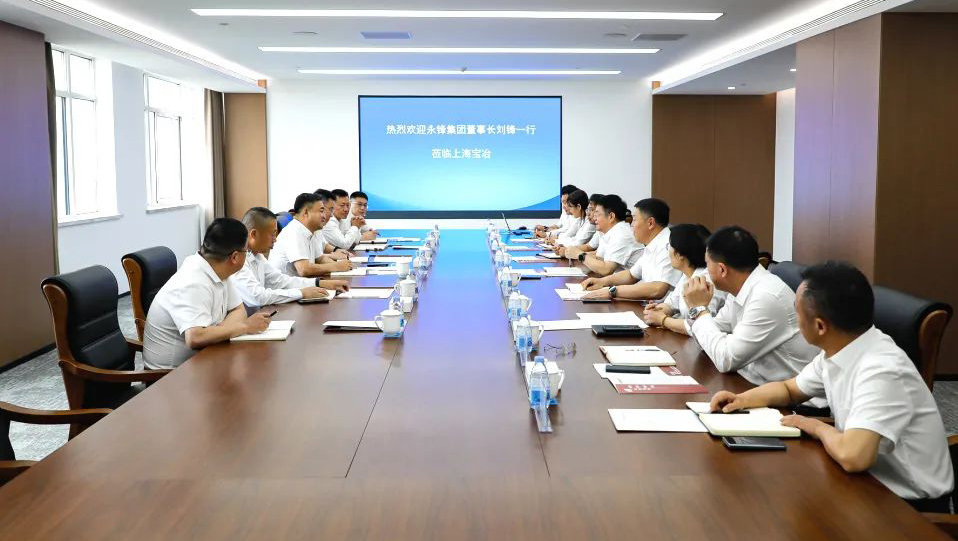 永锋集团董事长刘锋一行到访上海long8
